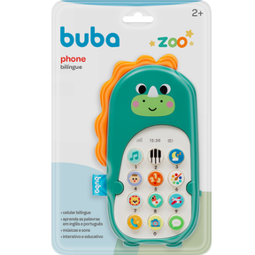 Phone Bilíngue Dino Buba Zoo