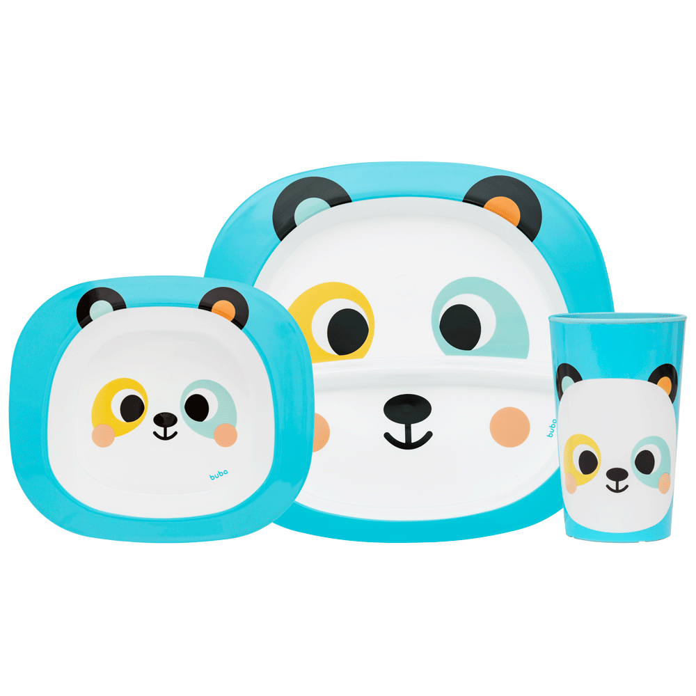 Kit Refeição Panda Buba Zoo