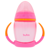 Copo Treinamento Bico de Silicone Buba Rosa