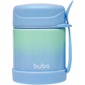 Pote Térmico com Colher Buba Degradê Azul