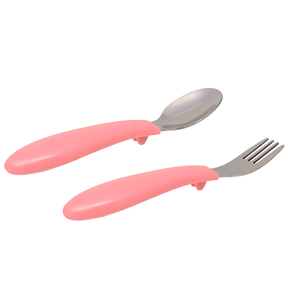 Kit Talheres Inox Rosa Buba Zoo