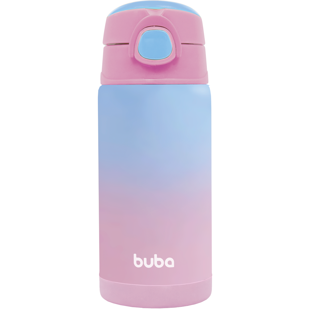 Garrafa Térmica Buba Degradê Rosa