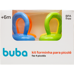 Kit Forminha para Picolé Buba