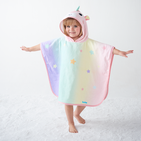 Toalha Poncho Unicórnio Buba