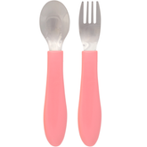 Kit Talheres Inox Rosa Buba Zoo